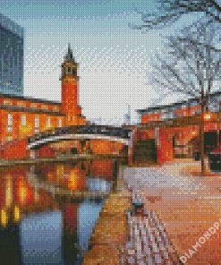 Rochdale Canal Manchester diamond painting