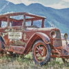 Rusty Ford Model T Diamond Painting