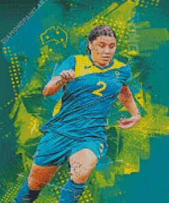 Samantha Kerr Player Art Diamond Painting