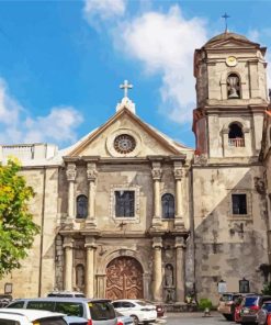 San Augustin Church Manila diamond painting