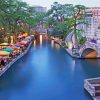 San Antonio River Walk diamond painting