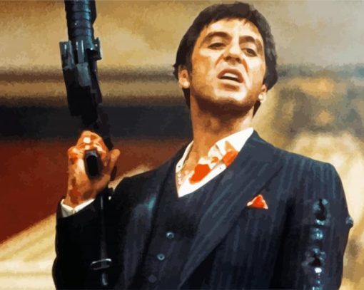 Scarface Al Pacino Diamond Painting