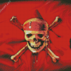 Skull Crossbones Diamond Painting