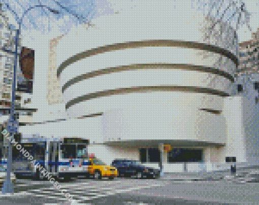 Solomon Guggenheim Museum Manhattan diamond painting