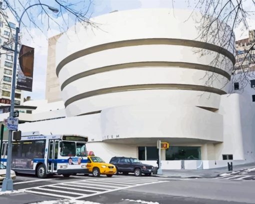 Solomon Guggenheim Museum Manhattan diamond painting