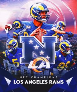 St Louis Rams American Football Diamond Painting