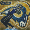 St Louis Rams Art Diamond Painting