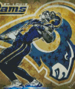 St Louis Rams Art Diamond Painting