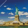 Statue Of Liberty National Monument Manhattan diamond painting