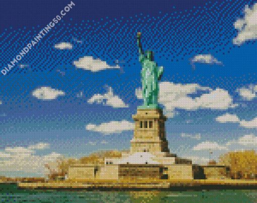 Statue Of Liberty National Monument Manhattan diamond painting