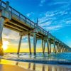 Sunrise Pensacola Florida Beach diamond painting