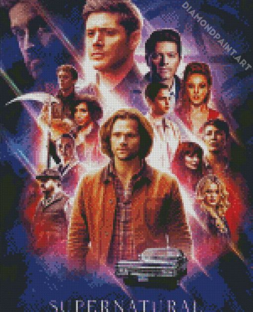 Supernatural Serie Diamond Painting