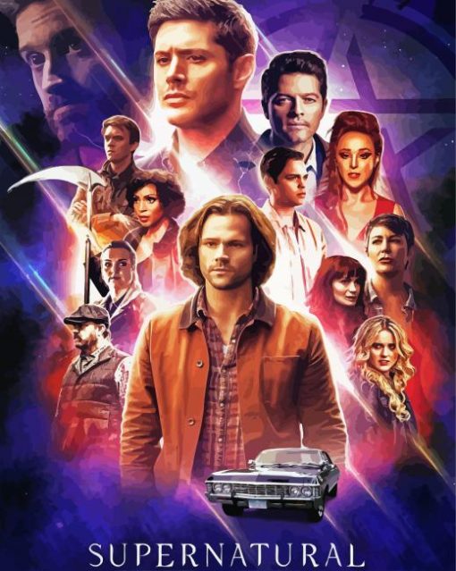 Supernatural Serie Diamond Painting