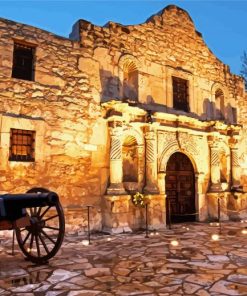 The Alamo San Antonio Rexas diamond painting