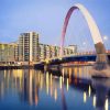 The Clyde Arc Bridge Glasgow diamond painting