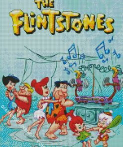 The Flintstones Animated diamond painting