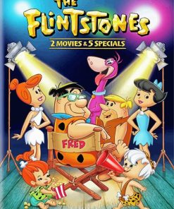 The Flintstones Animation Poster diamond painting