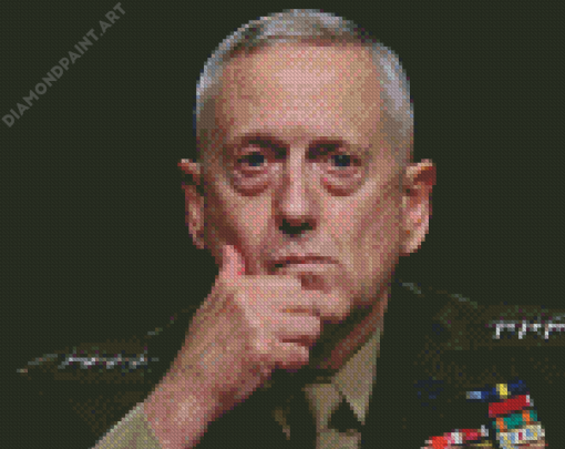 The General Mattis Diamond Painting