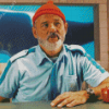 The Life Aquatic With Steve Zissou Character Diamond Painting