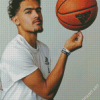 Trae Young Basketball Player Diamond Painting