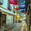 Umbrella Street Funchal diamond painting