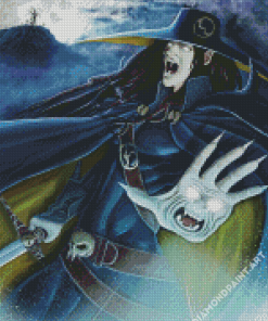 Vampire Hunter D Meier Link Diamond Painting