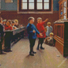 Vintage School Diamond Painting