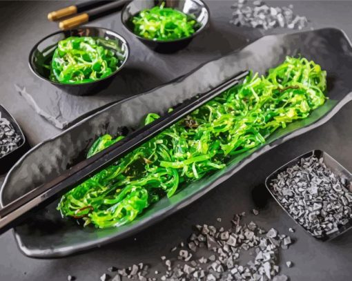 Wakame Seaweed Salad Diamond Painting