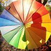 Walk In The Park Colorful Umbrella Diamond Painting