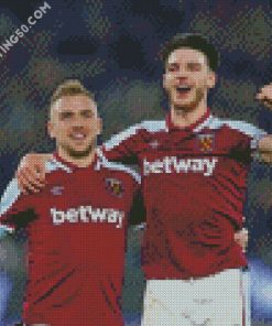 West Ham Players diamond painting