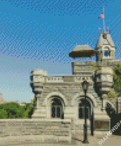 Aesthetic Belvedere Castle diamond painting