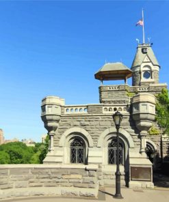 Aesthetic Belvedere Castle diamond painting