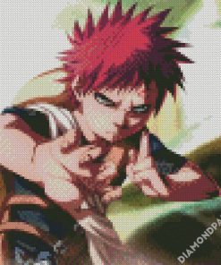 Aesthetic Gaara diamond painting