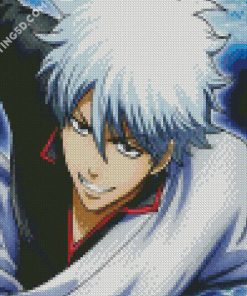 Aesthetic Gintama diamond painting