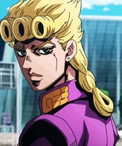 Aesthetic Giorno Giovanna Anime diamond painting