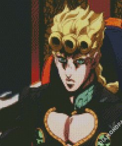 Aesthetic Giorno Giovanna Manga anime diamond painting