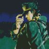 Aesthetic Jotaro Kujo diamond painting