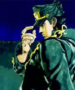 Aesthetic Jotaro Kujo diamond painting