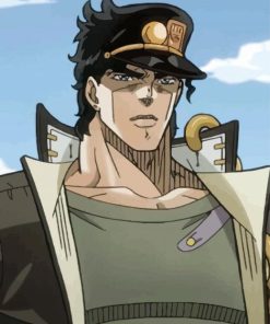 Aesthetic Jotaro diamond painting