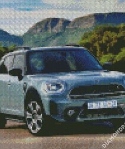 Aesthetic Minicooper Car diamond painting