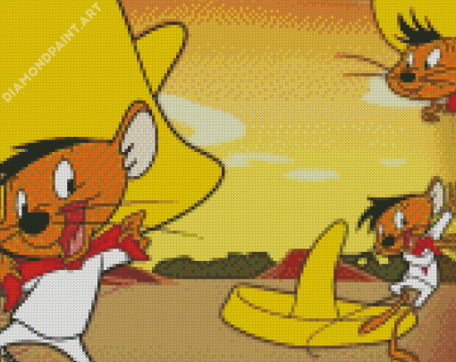 Speedy Gonzales Diamond Painting