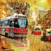 Streetcars Art Diamond Painting