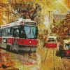 Streetcars Art Diamond Painting