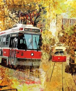 Streetcars Art Diamond Painting