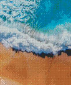 Beach And Waves Diamond Painting