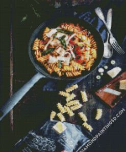 Aesthetic Pasta diamond painting