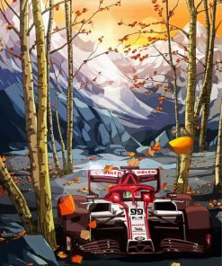 Alfa Romeo Formula One Diamond Painting