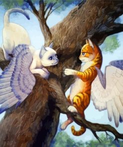 Angel Cats diamond painting