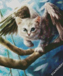 Angel Kitty diamond painting