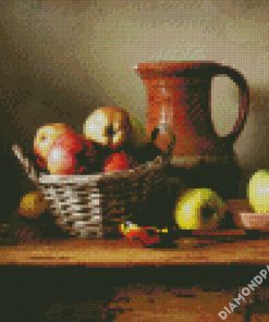 Apples Still Life diamond painting